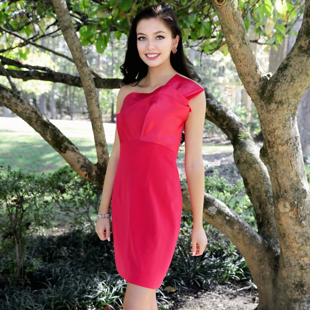 FRASCARA FUSHIA DRESS